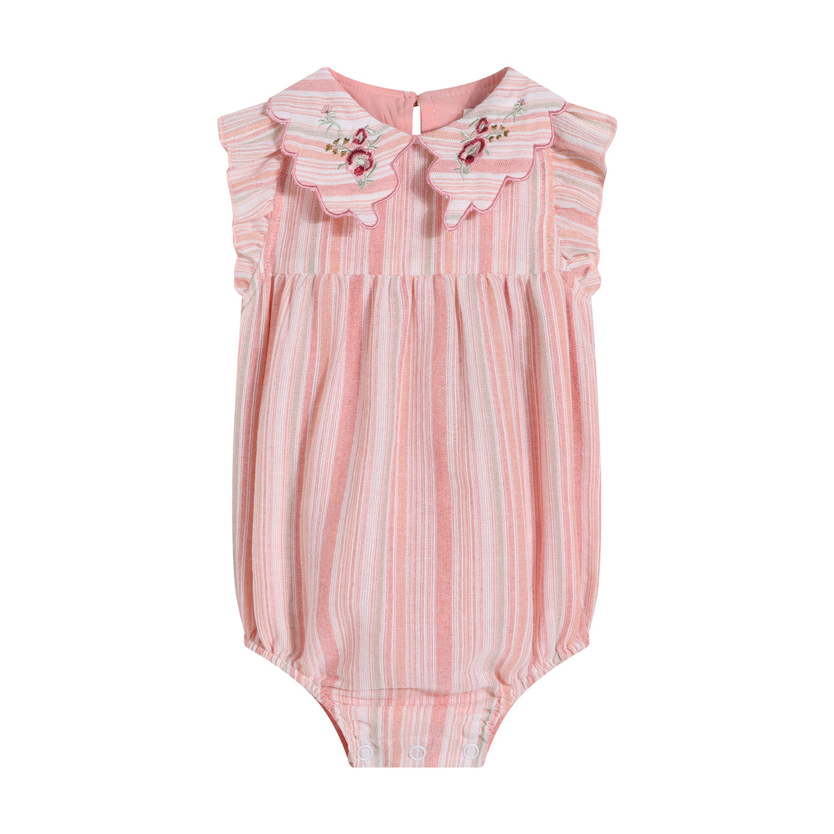 Colonial Blush Striped Romper