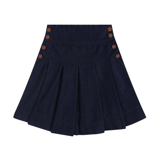 Denim Rust Skirt