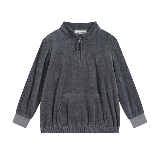 Velour Boys Sweatshirt